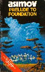 book cover, Prelude to Foundation, Isaac Asimov