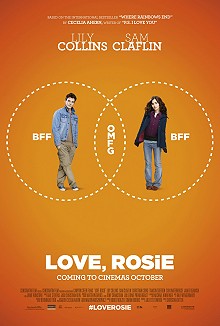 movie poster, Love, Rosie, Festivale film review;