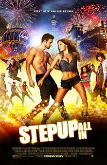 movie poster, Step Up All In, Festivale film review; 220x339