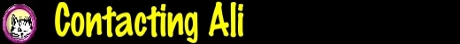 Contacting Ali Kayn, freelance writer based in Melbourne, Victoria, Australia; 460x44